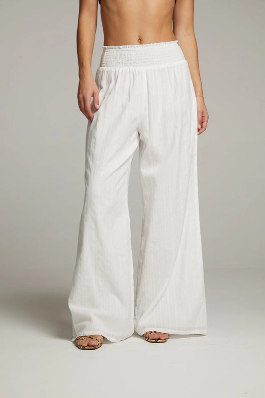Bari White Trousers