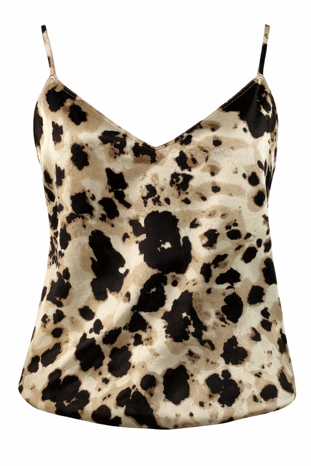 Leopard Satin Tank