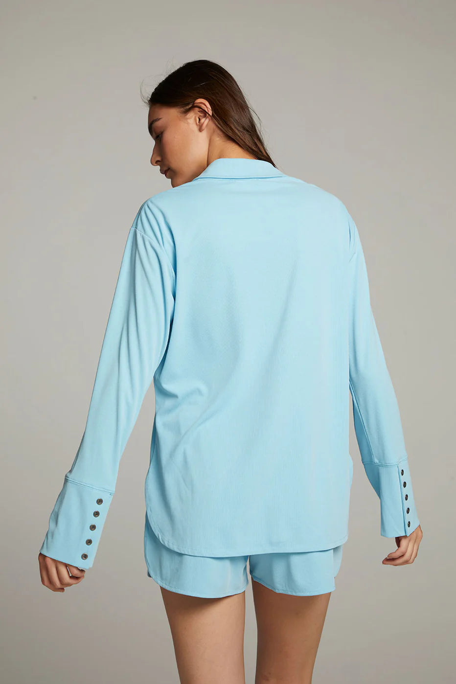 Ethan Clear Sky Button Up