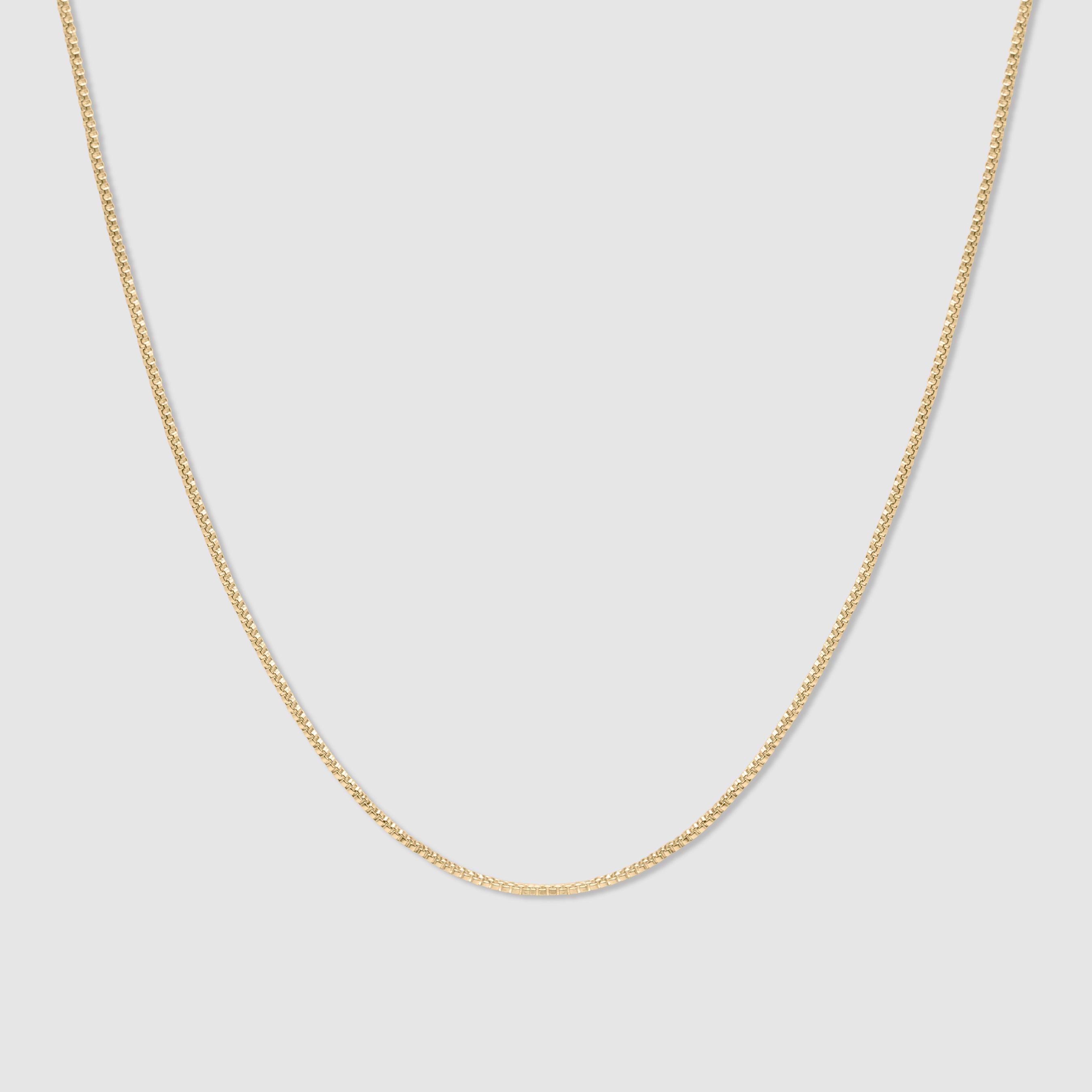 Mini Box Chain Mini Box Chain Necklace – MW Curated