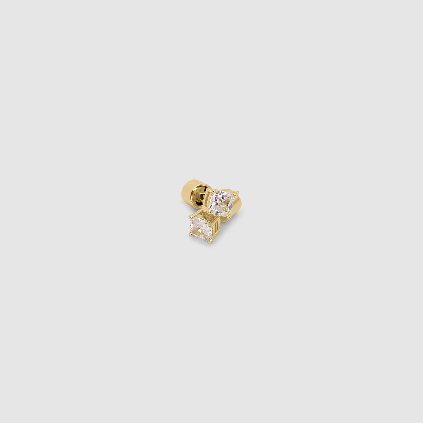 Cushion Cut Studs