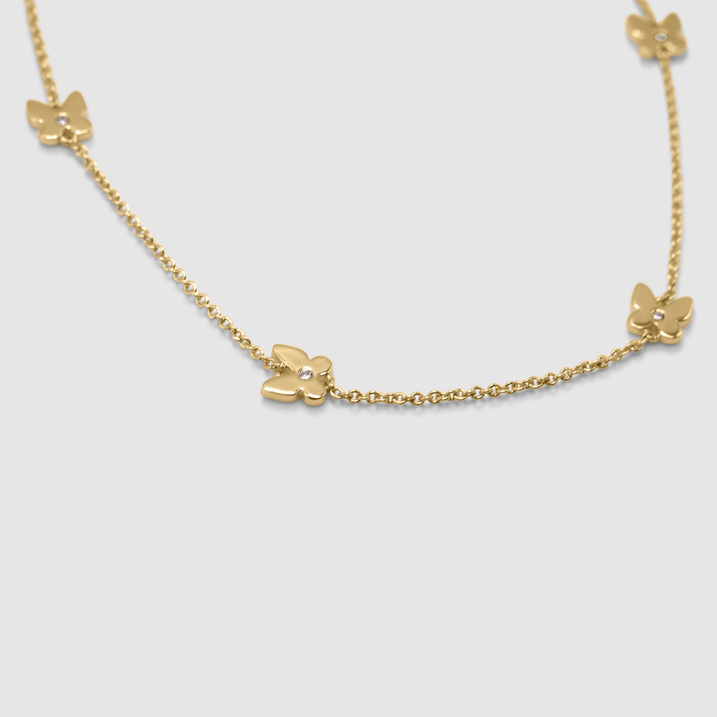 Floating Butterfly Necklace
