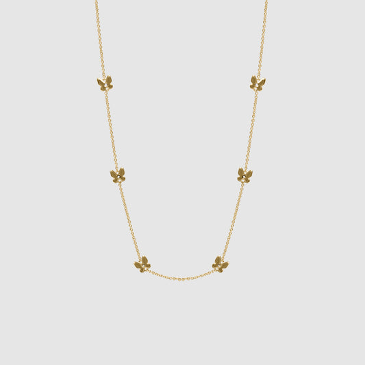 Floating Butterfly Necklace