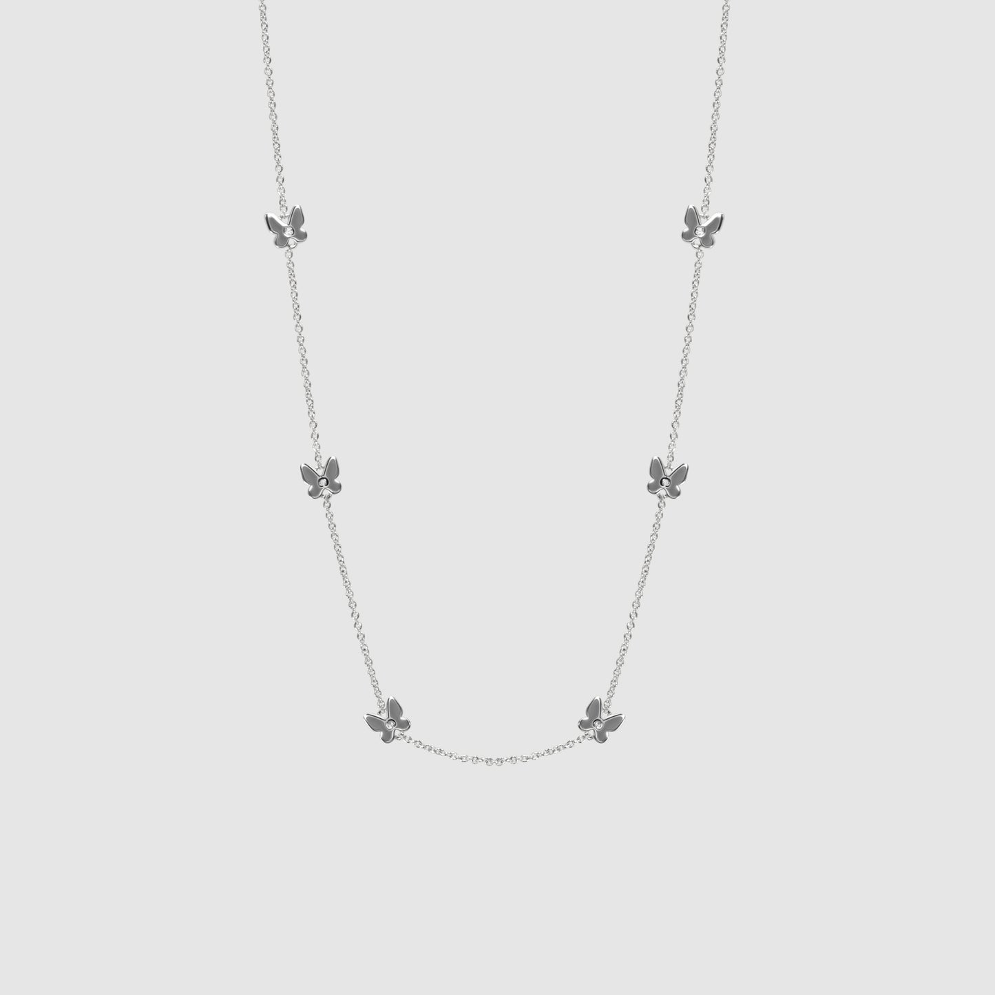 Floating Butterfly Necklace