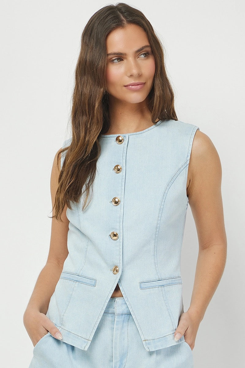 Denim Vest