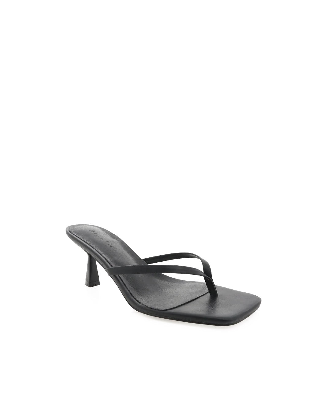 Black Kitten Heel