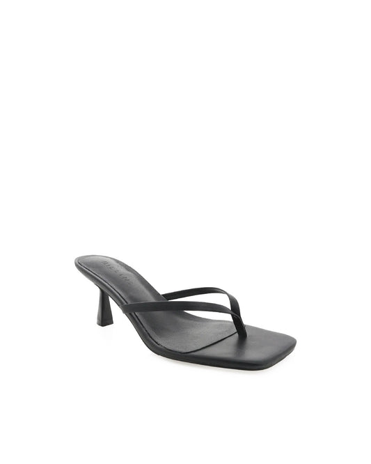 Black Kitten Heel