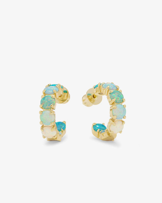 Opal Ombre Hoops