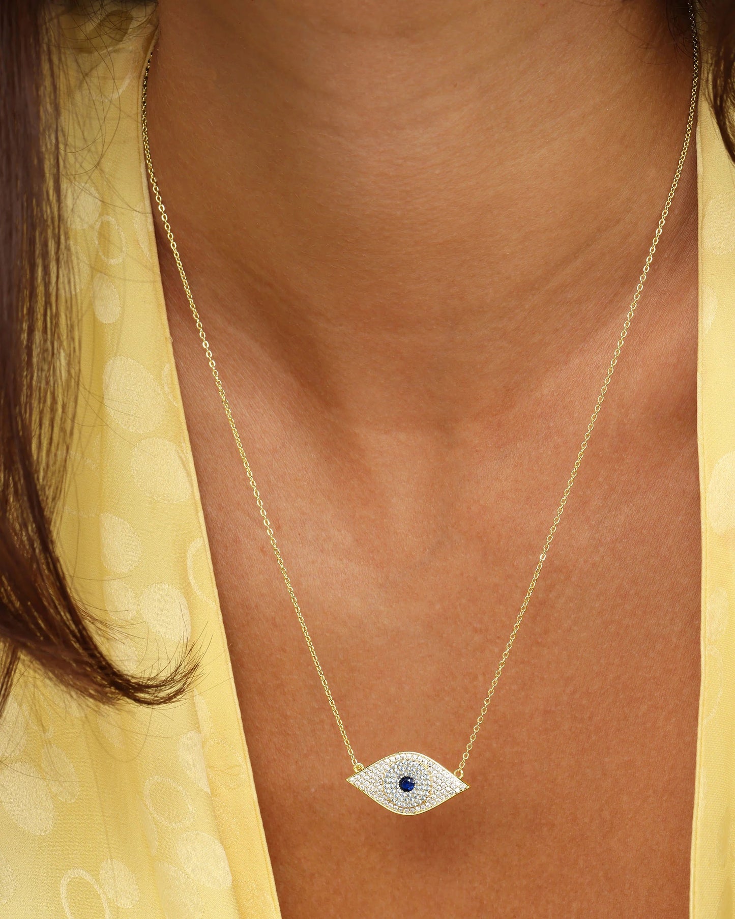 Blue Evil Eye Necklace