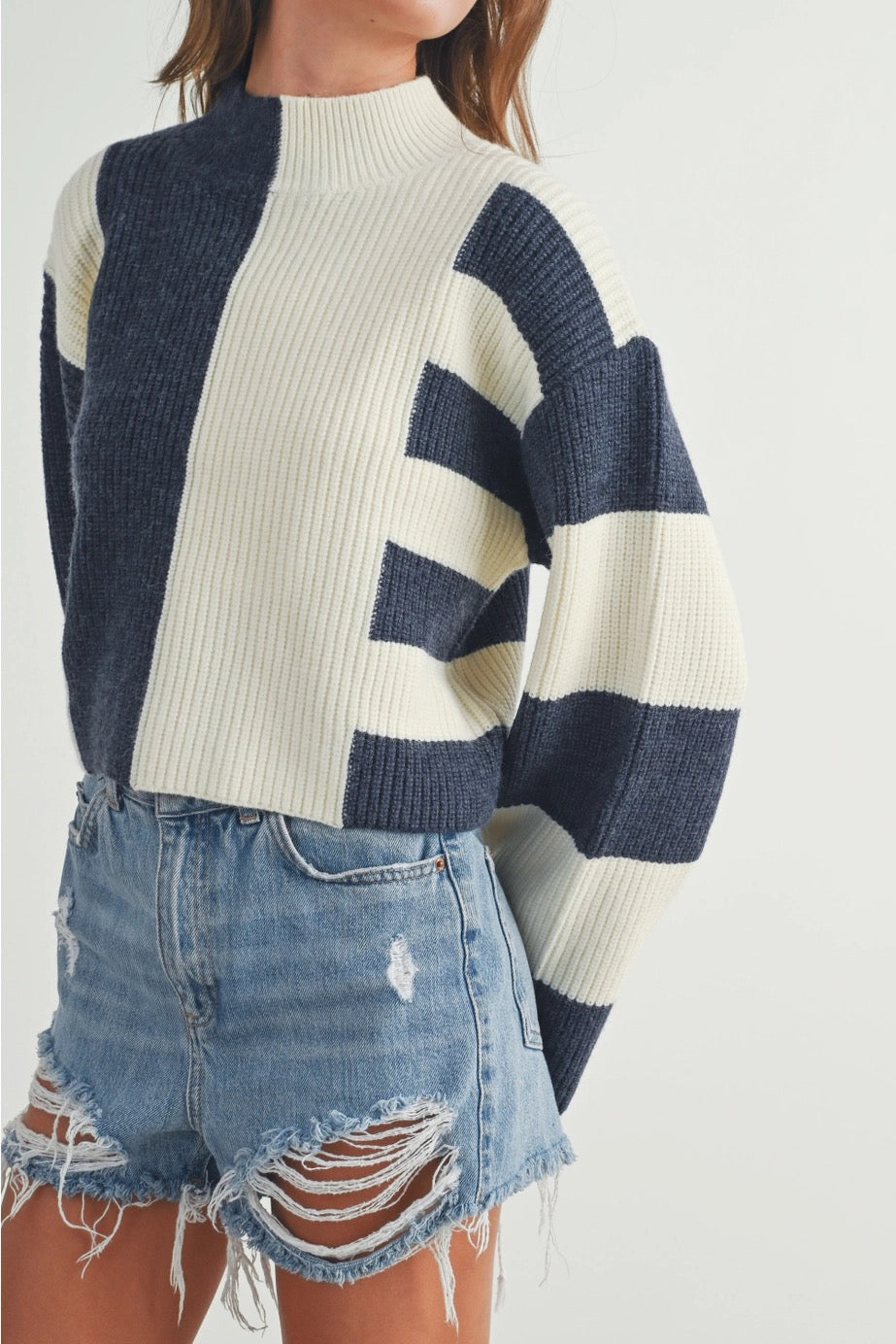 Color Block Sweater