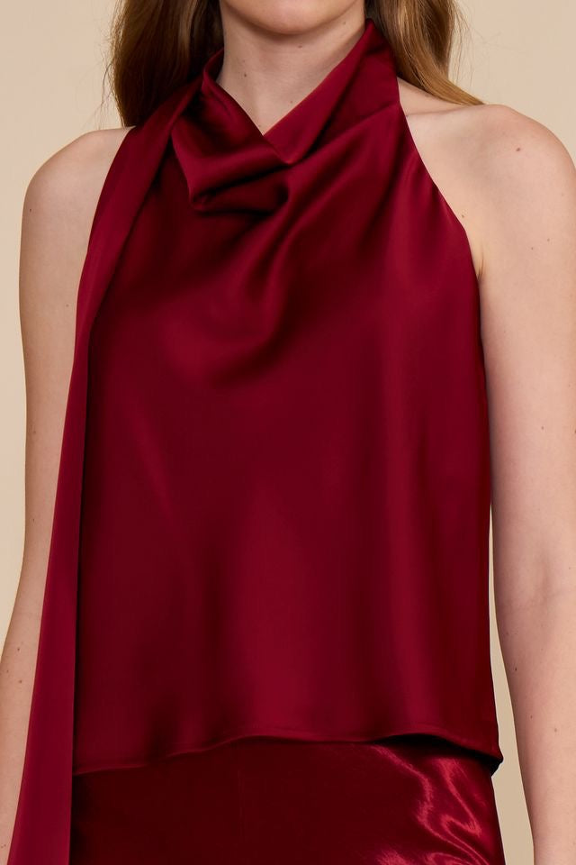 Halter Scarf Top