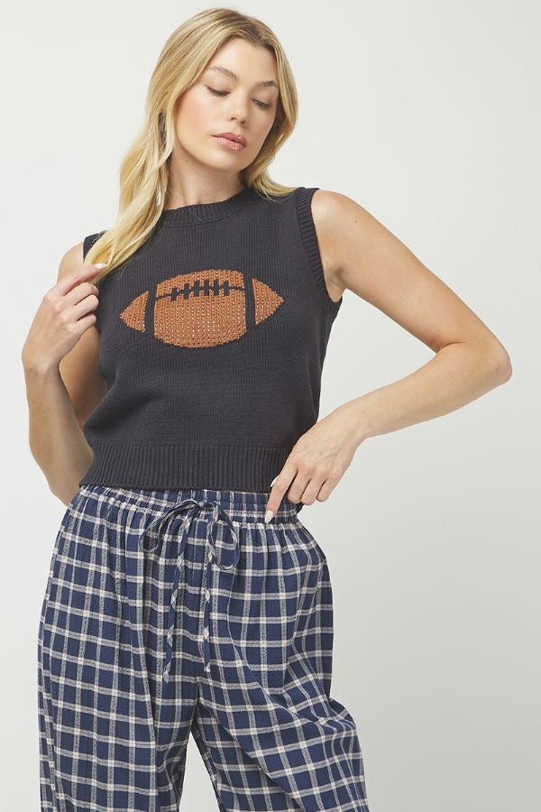 Football Sweater Tank