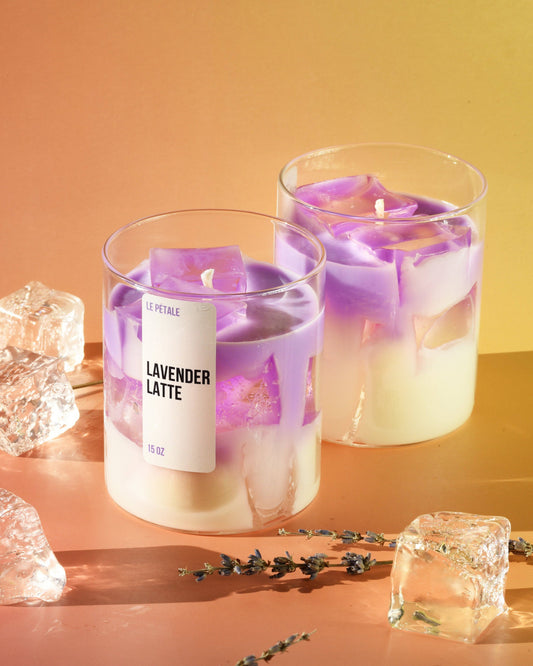 Iced Lavender Latte Candle