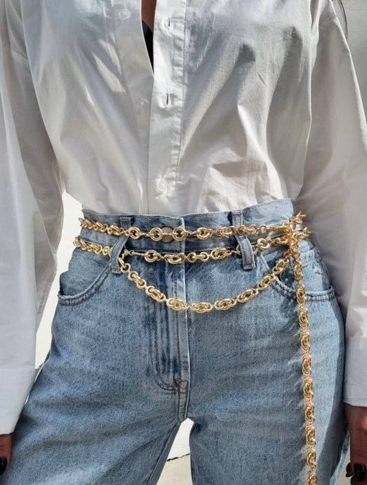 Gold Chain Belt