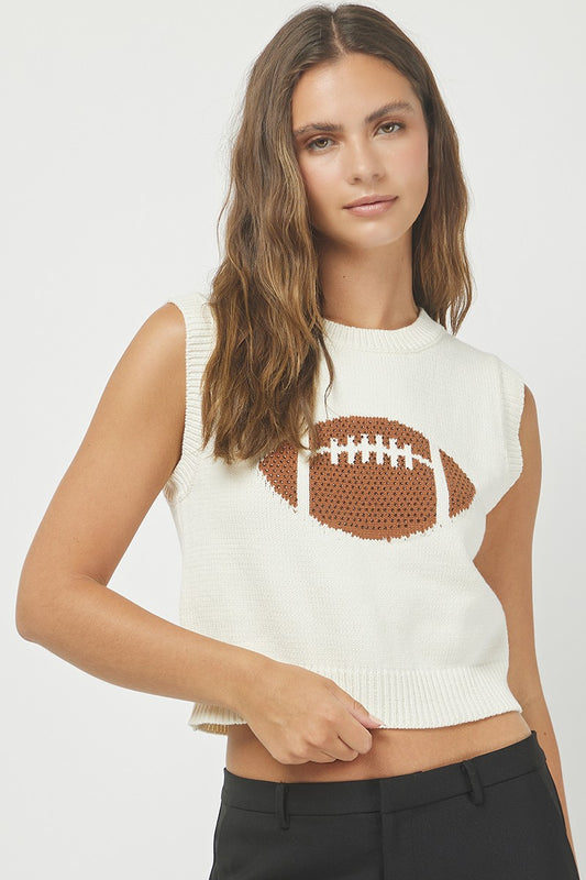 Football Sweater Tank