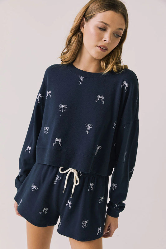 Tossed Bows Long Sleeve