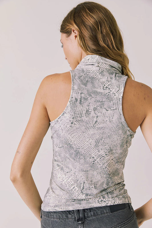 Hailee Python Tank Top