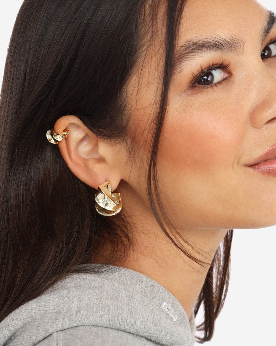 With A Twist Hoops 1'