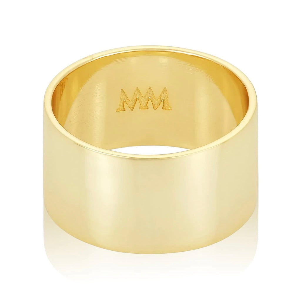 Atlas Thick Band Ring