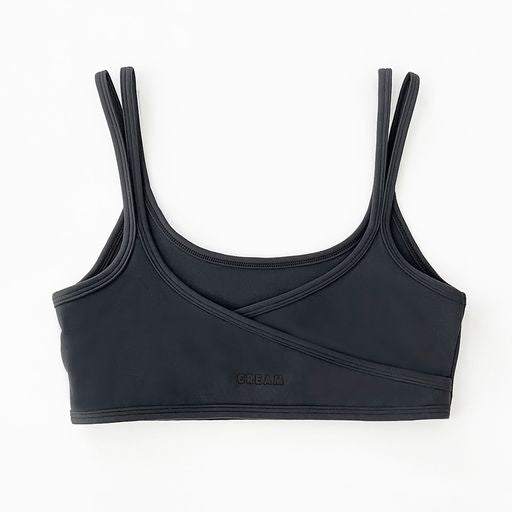 New Balance for J. Crew Sports Bra Womens Large Navy Blue Racerback 0683  WB63015 - $20 - From Annette